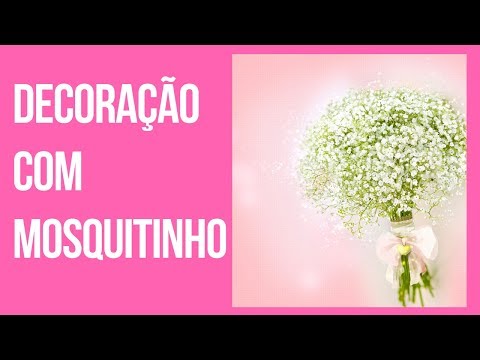 Cuidados na decoração de casamento com mosquitinho