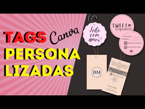 COMO FAZER TAG PERSONALIZADA PARA INICIANTES PASSO A PASSO