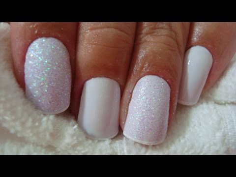 Unhas Lindas para Noivas e Madrinhas!! Modelos lindos de unhas c/ glitter, Jóias...lindassss^^