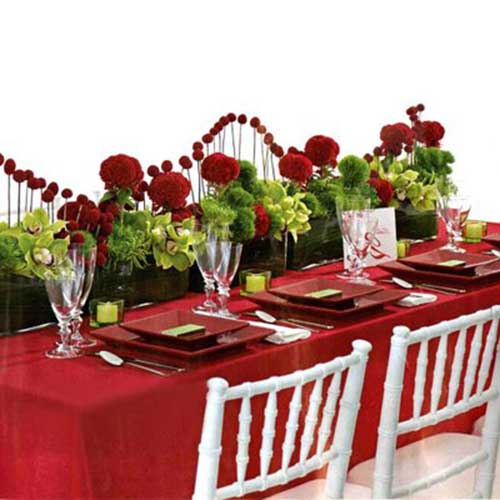 decoração romântica