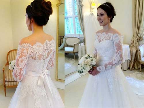 Vestidos de Noiva Manga Longa