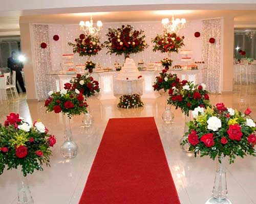 30 IDEIAS de Como Fazer Decoração de Casamento Vermelho