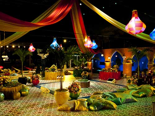 festa de casamento árabe
