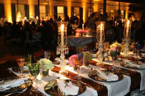 com velas