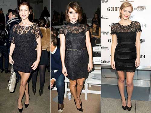 vestido basico preto para casamento