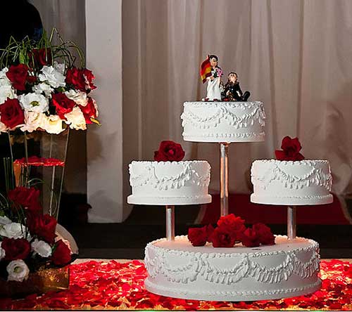 mesa decorada
