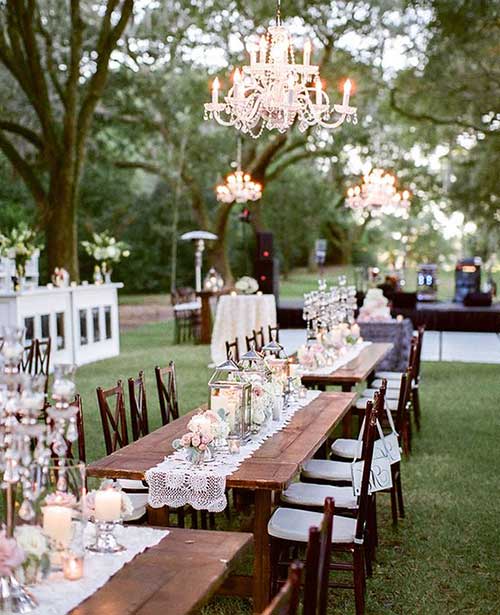 casamento ao ar livre sem exagerar