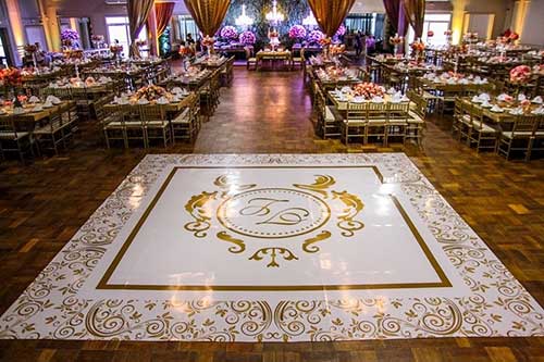 fotos de tapete de casamento