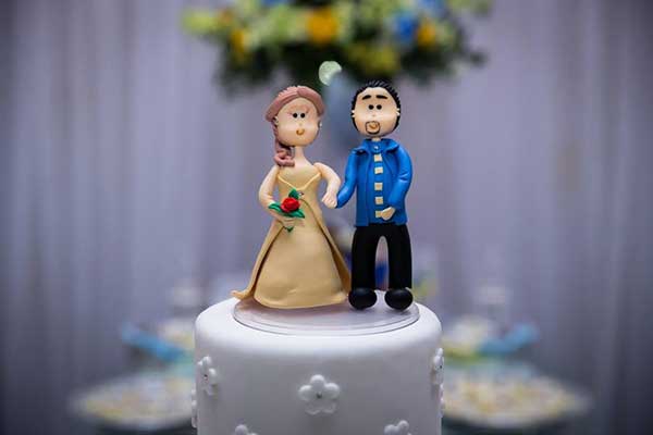 bolo de casamento bela e a fera