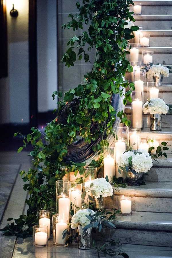 com velas