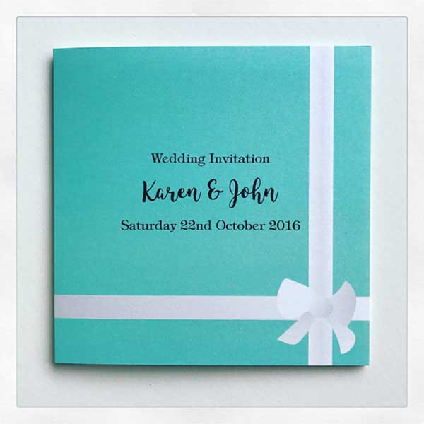 Convites Azul tiffany