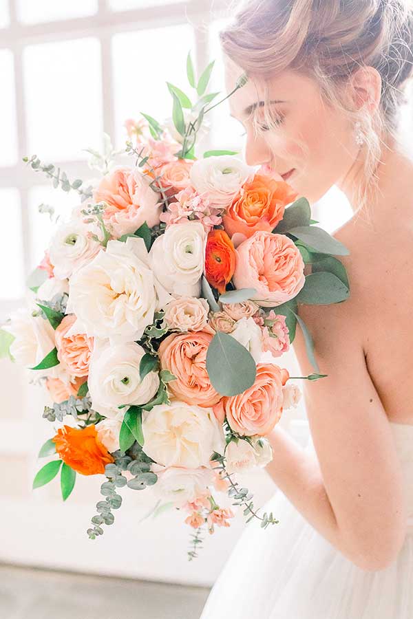 flores de diversas cores