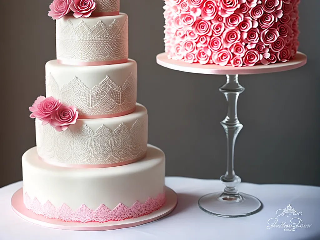 Dicas bolos casamento estampas padroes 2