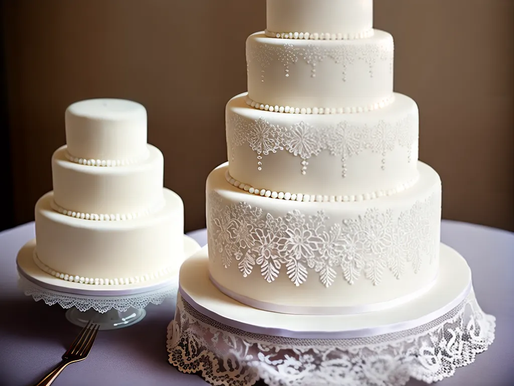 Dicas bolos casamento estampas padroes