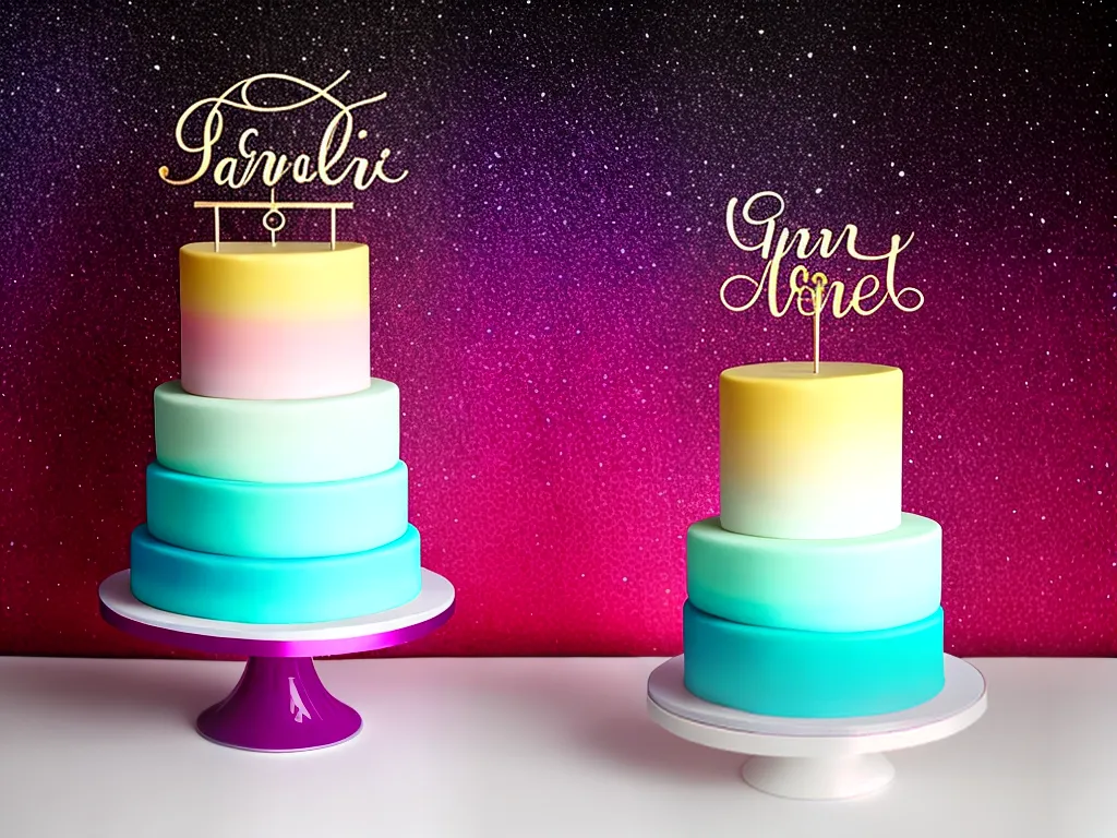 Dicas bolos casamento gradiente comestivel 4