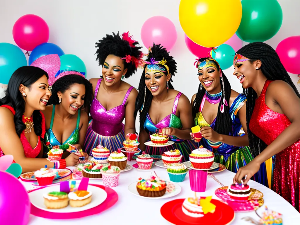 Dicas cha de cozinha carnaval festa animada cheia cor 2