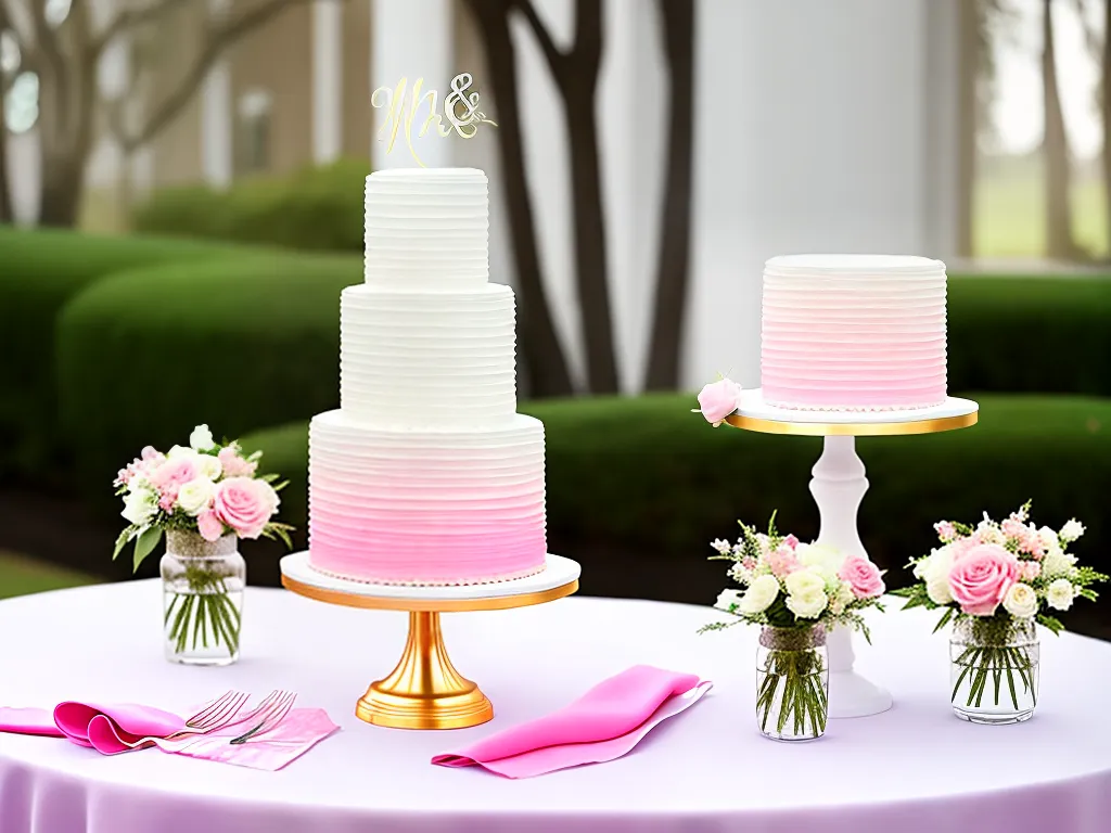 Dicas papel das cores no bolo de casamento 4