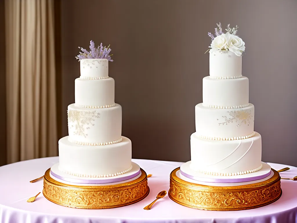 Dicas papel das cores no bolo de casamento
