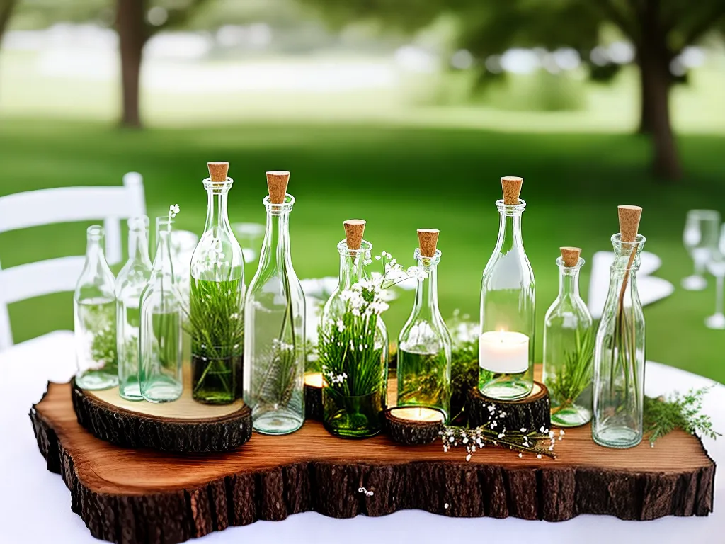 Dicas tendencias decoracao casamento materiais reciclados 2
