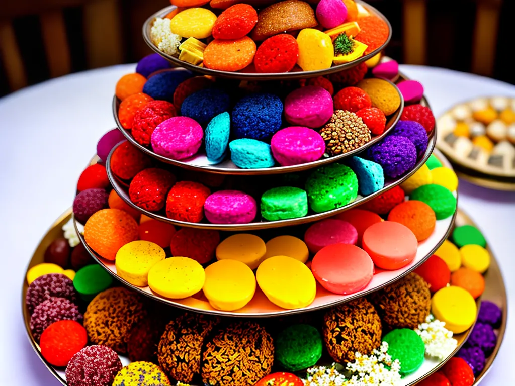 Fotos a tradicao de trocar o bolo de casamento por doces tradicionais 2