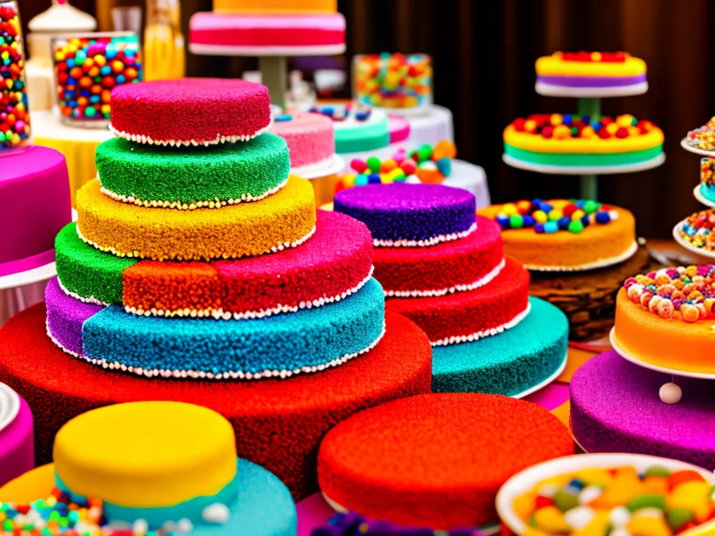 Fotos a tradicao de trocar o bolo de casamento por doces tradicionais 4