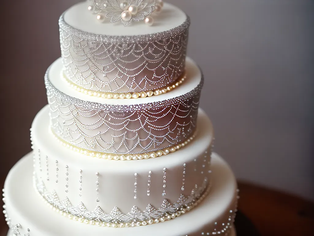 Fotos bolos casamento inspiracao joias bijuterias 3