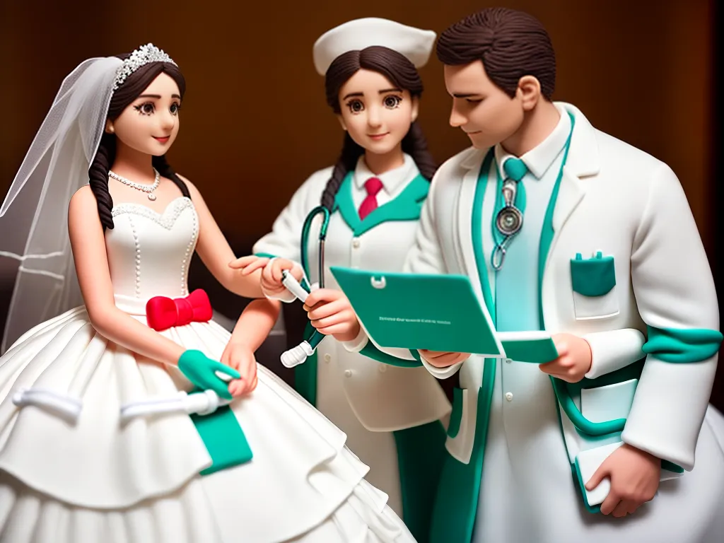 Fotos casamento tema medicina 3