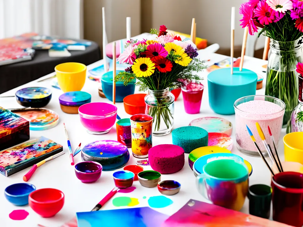 Fotos cha de cozinha tema artes plasticas festa inspirada criativa 4