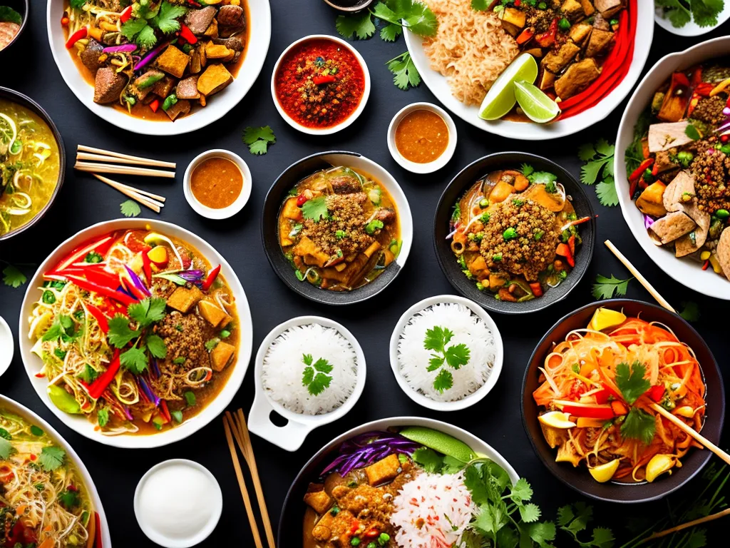 Fotos comida tailandesa para casamentos cores e sabores exoticos 2