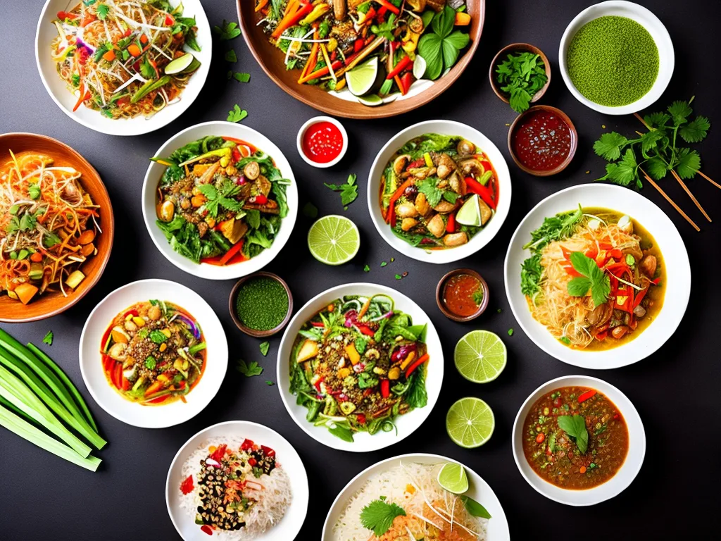 Fotos comida tailandesa para casamentos cores e sabores exoticos 4