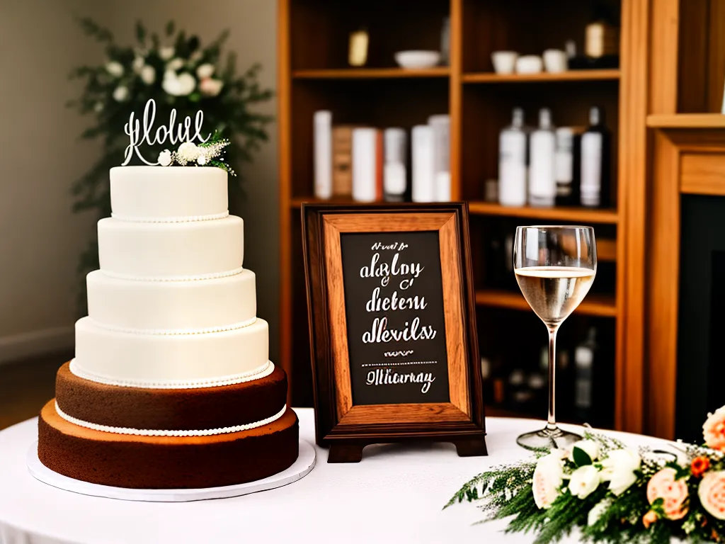 Fotos importancia restricoes alimentares bolo casamento
