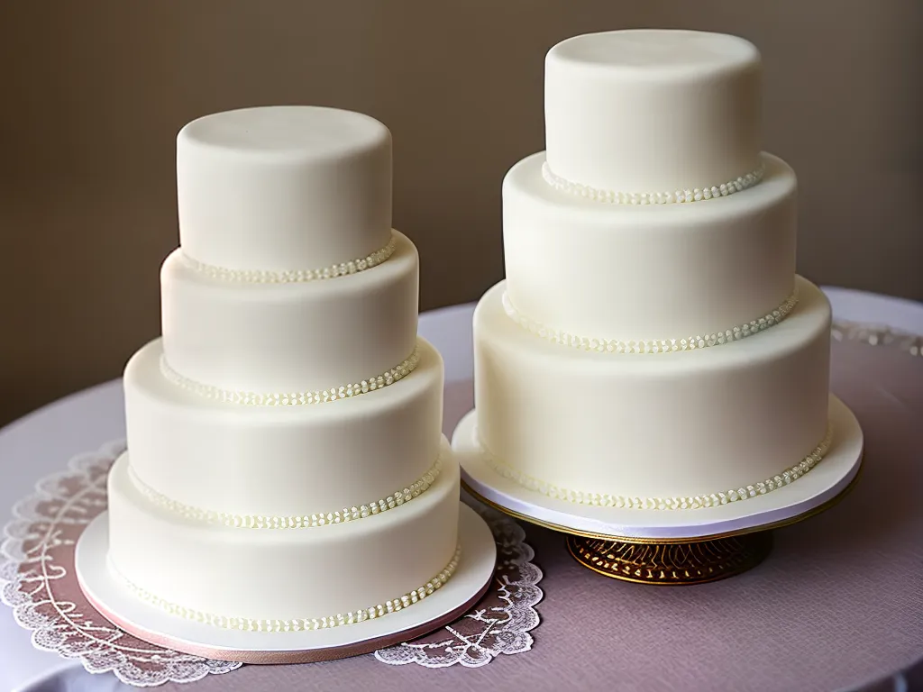 Ideias a tradicao de ter um bolo de casamento com lacos comestiveis 4