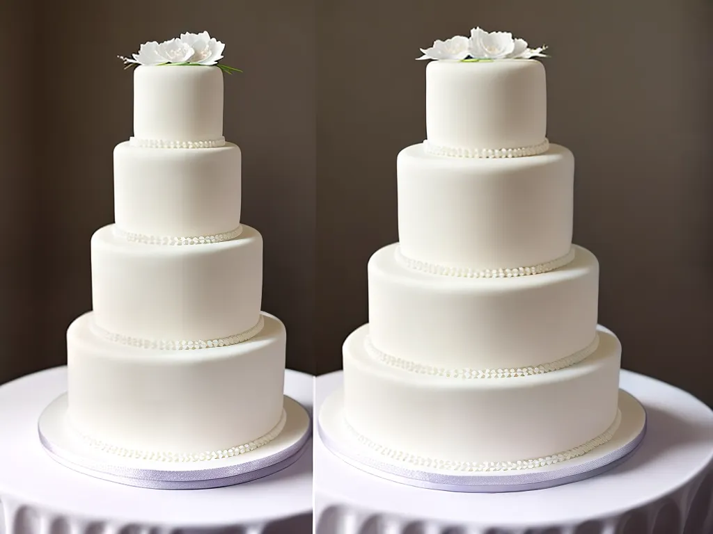 Ideias a tradicao de ter um bolo de casamento com lacos comestiveis
