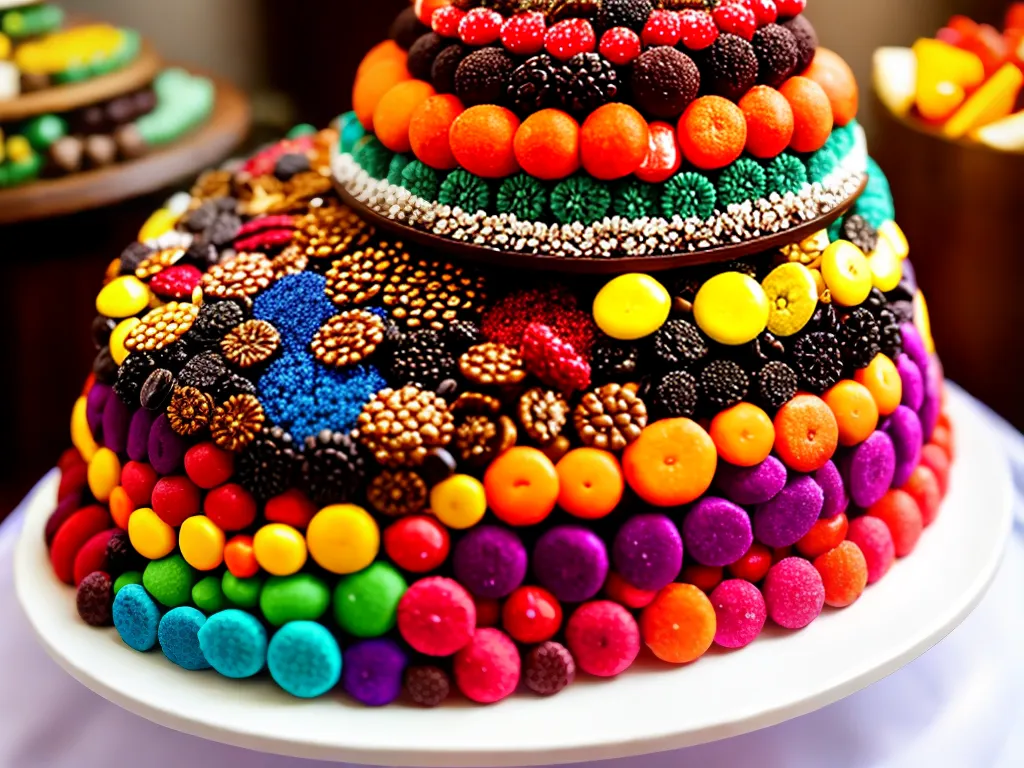 Ideias a tradicao de trocar o bolo de casamento por doces tradicionais 2