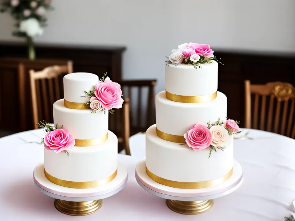 Ideias bolos casamento efeito marmore 3