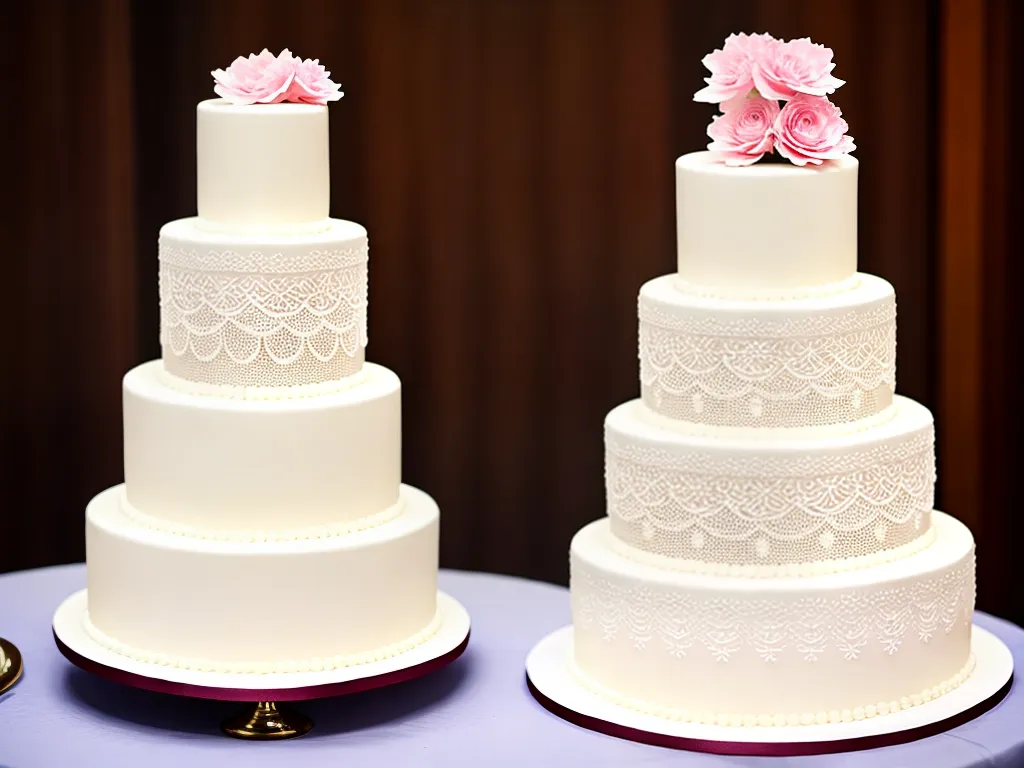 Ideias bolos casamento estampas padroes 2