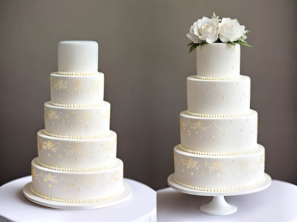 Ideias bolos casamento estampas padroes 3