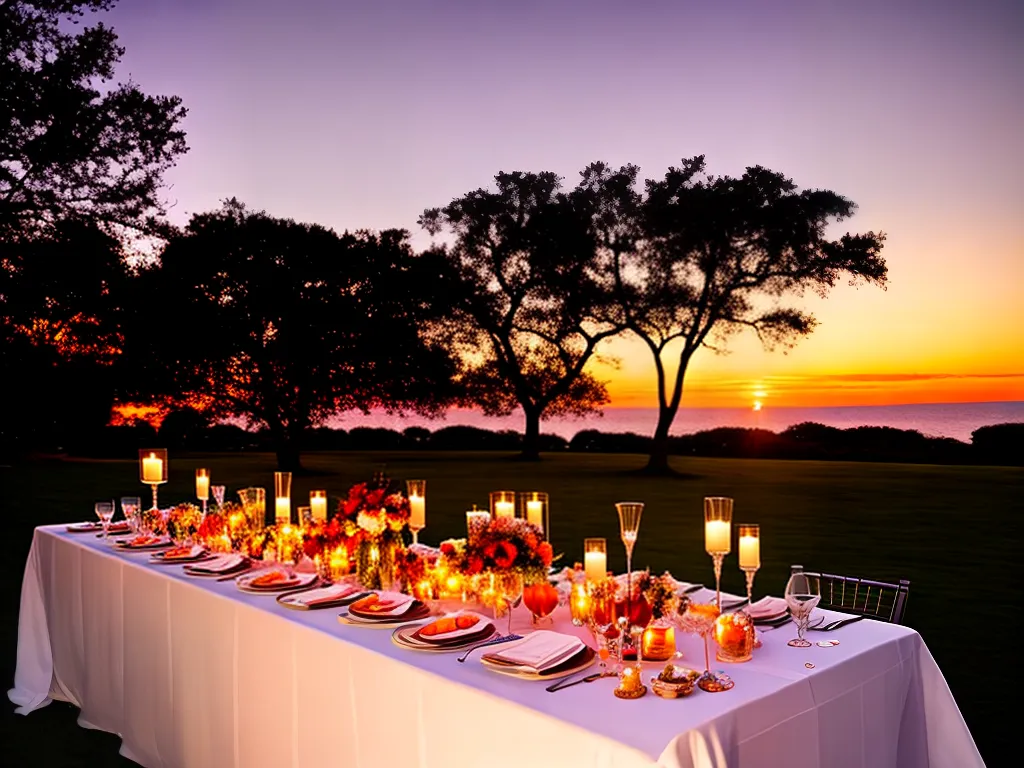 Ideias casamento ao por do sol ideias para um cardapio de coquetel 3 1