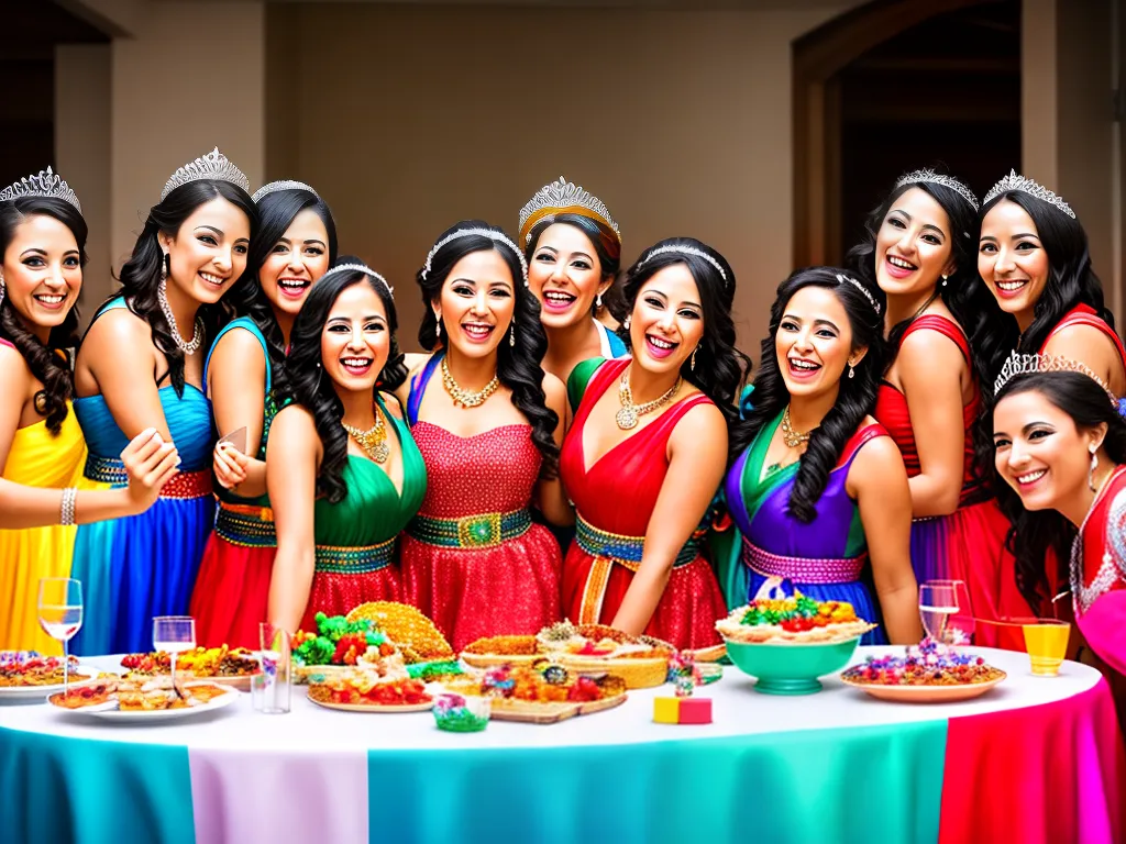 Ideias cha de cozinha carnaval festa animada cheia cor