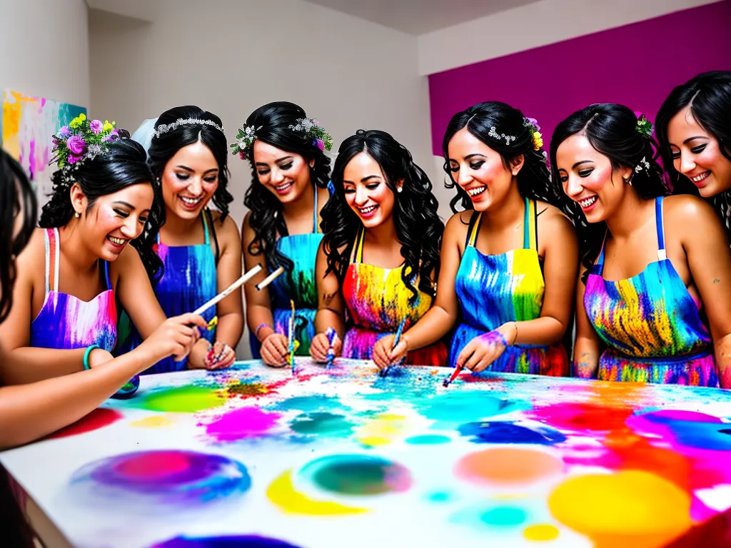 Ideias cha de cozinha tema artes plasticas festa inspirada criativa