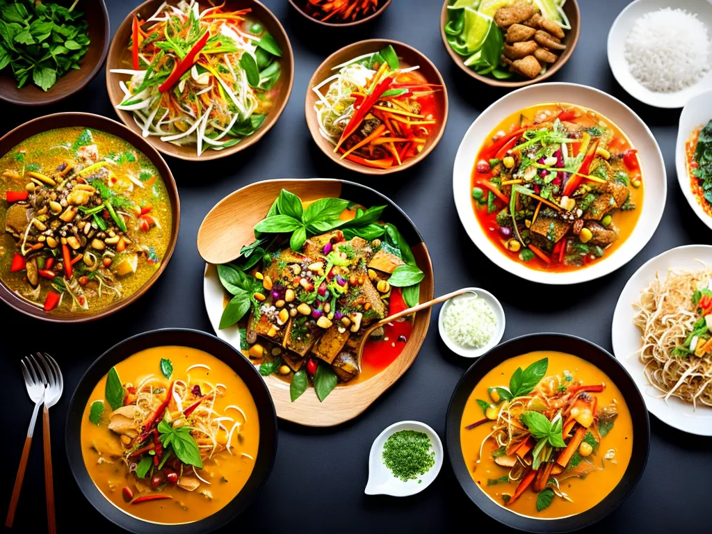 Ideias comida tailandesa para casamentos cores e sabores exoticos 4