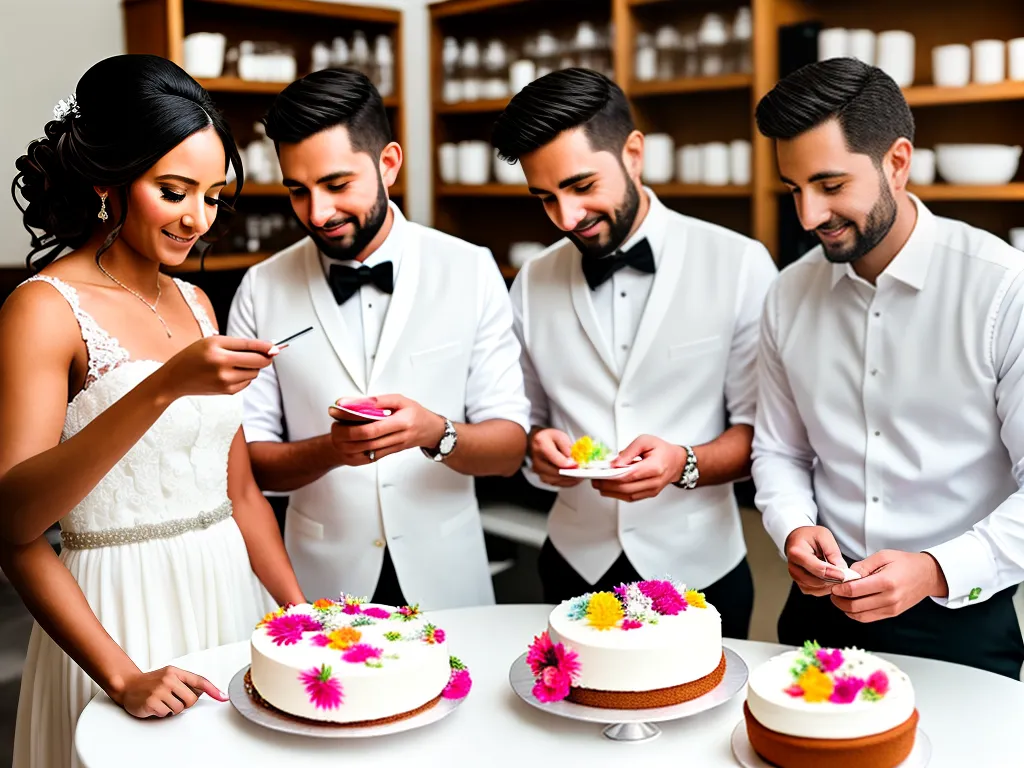 Ideias escolhendo o profissional perfeito para seu bolo de casamento 1