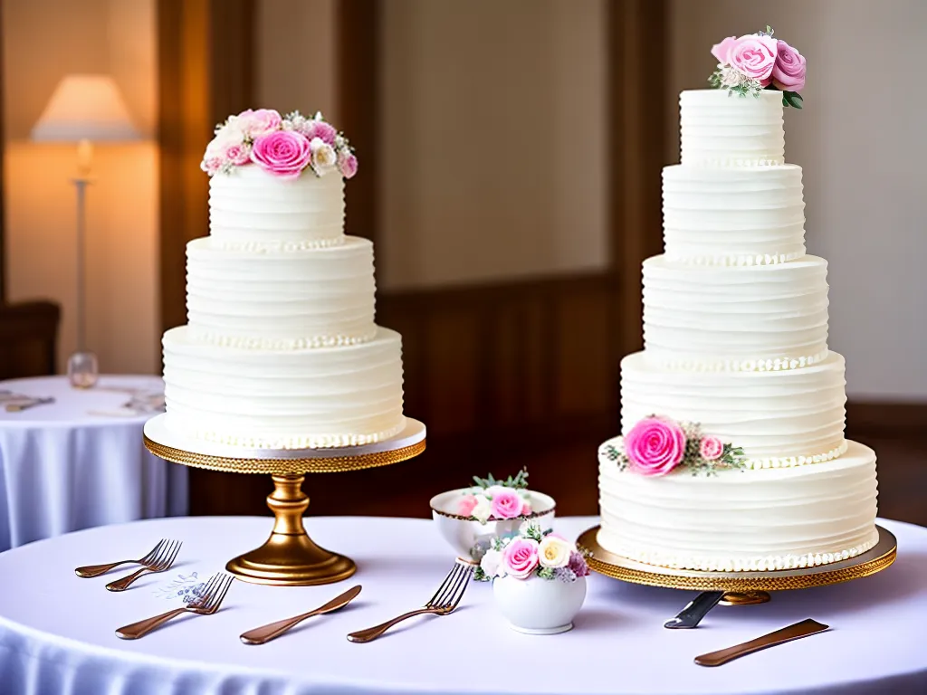 Imagens a tradicao de ter um bolo de casamento com lacos comestiveis 3