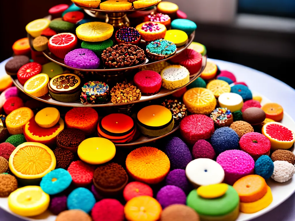 Imagens a tradicao de trocar o bolo de casamento por doces tradicionais 2