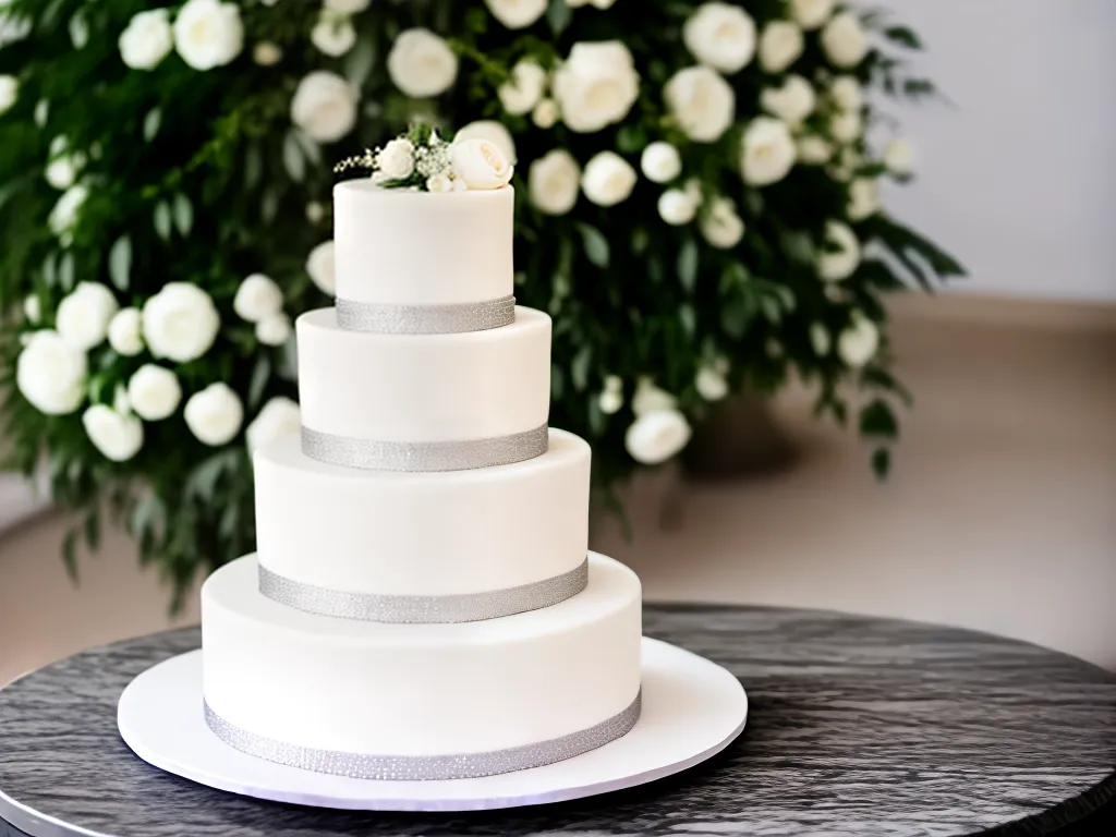 Imagens bolos casamento efeito marmore 1