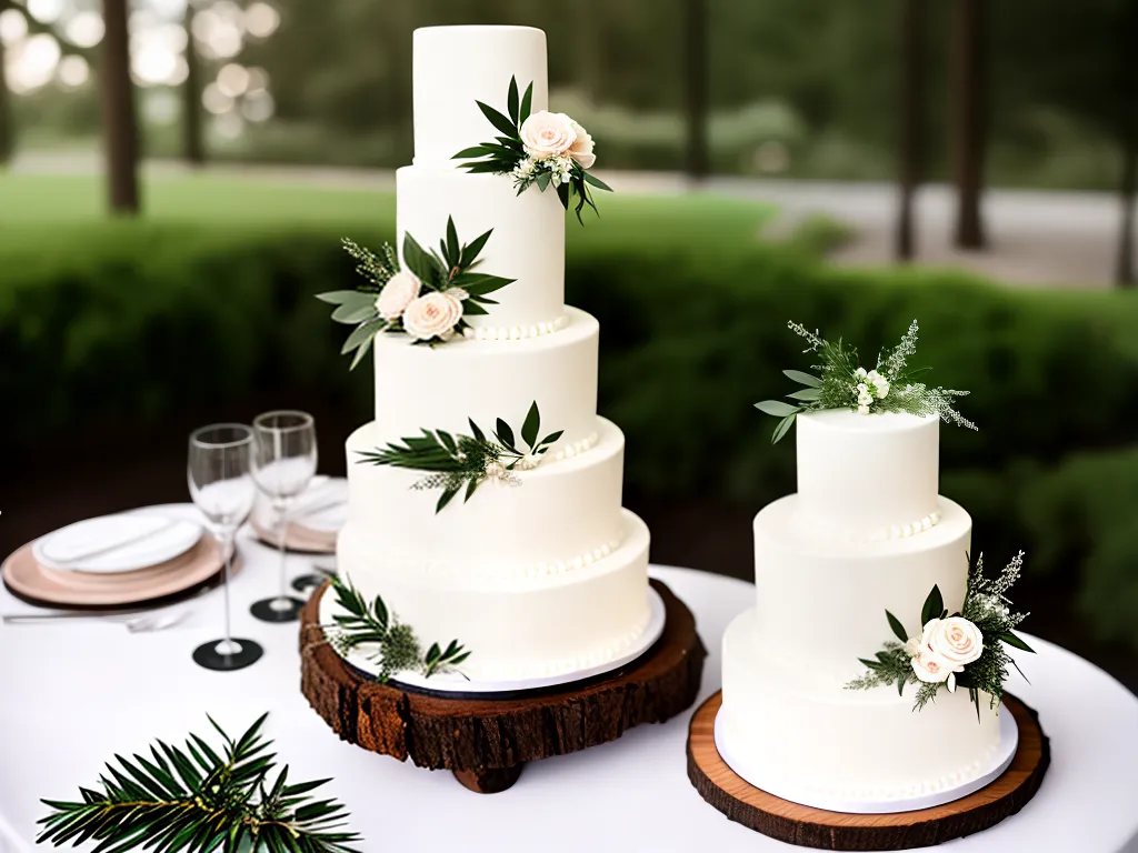 Imagens bolos casamento inspiracao escandinava 3