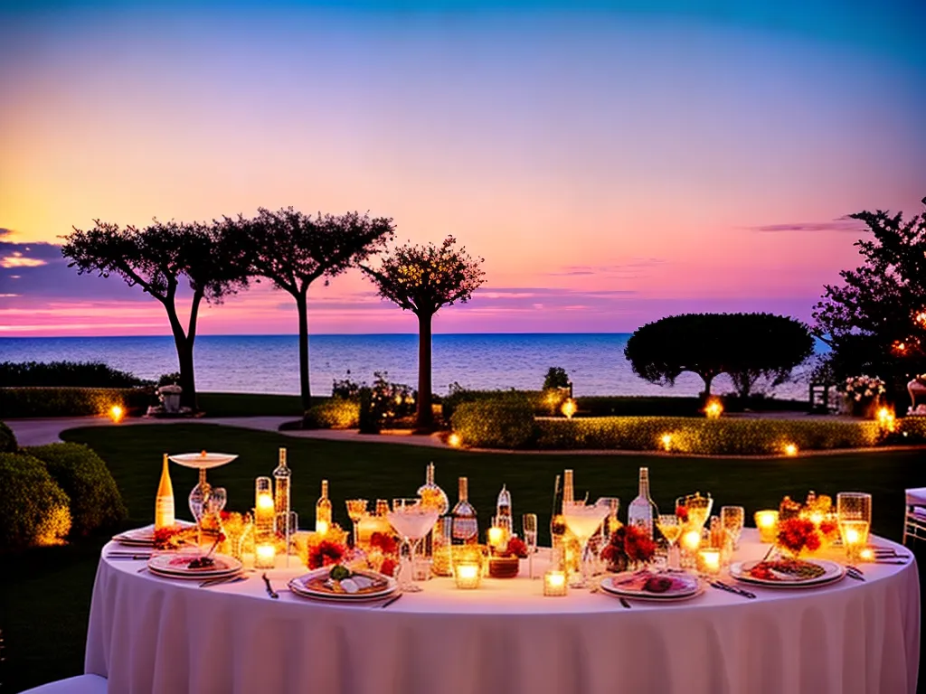 Imagens casamento ao por do sol ideias para um cardapio de coquetel 3 1