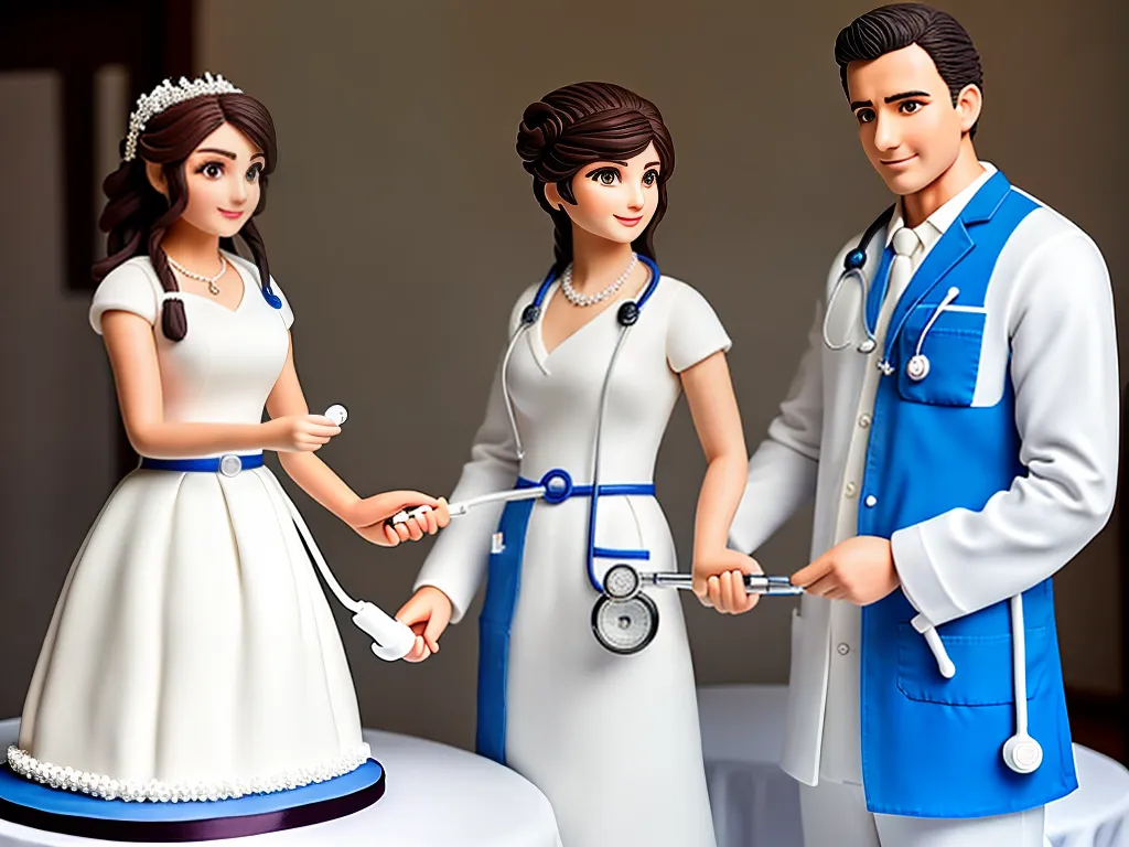 Imagens casamento tema medicina 3