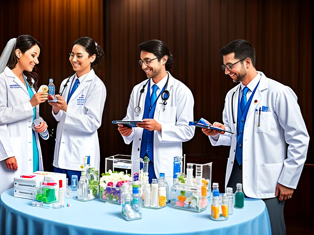 Imagens casamento tema medicina