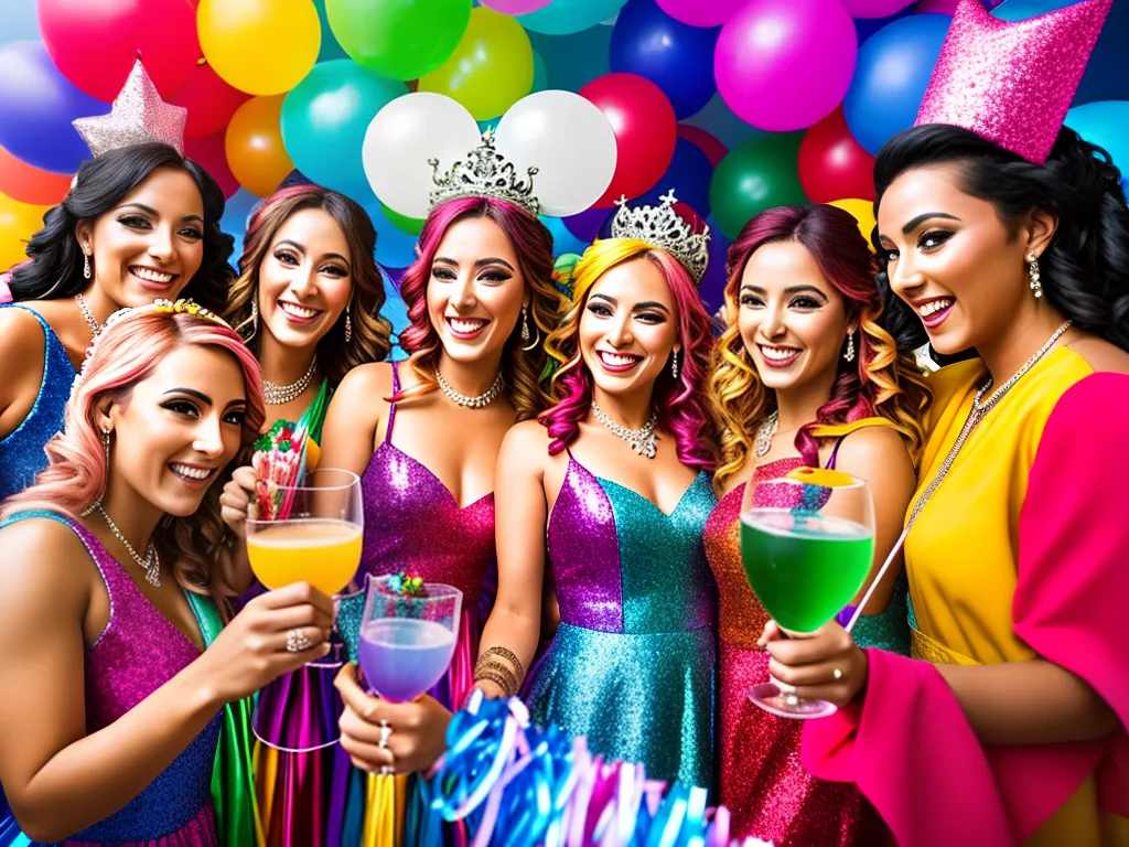 Imagens cha de cozinha carnaval festa animada cheia cor4